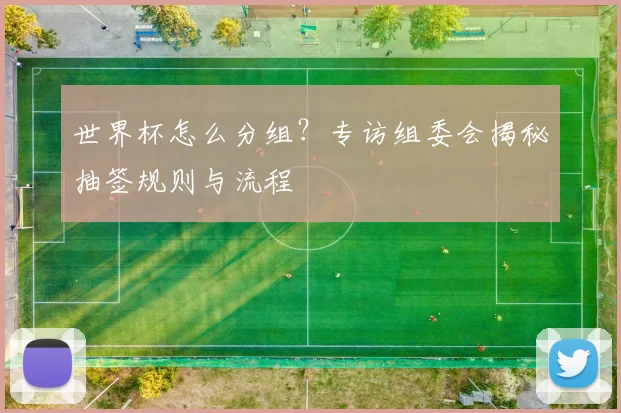 世界杯怎么分组？专访组委会揭秘抽签规则与流程